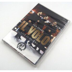 New & Sealed Ten Years Il Volo Live In Matera DVD 2019 NIP